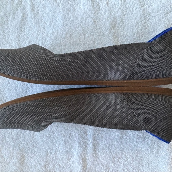 Rothy's Women's "The Daily Flat" - Gray & Blue Ballet Flats - SIZE 8.5 - Picture 2 of 9